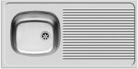Pyramis INTERNATIONAL (100X50) 1B 1D Auflagesp&uuml;le Edelstahl, glatt, 100100002