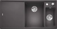 BLANCO AXIA III 6 S | Granitsp&uuml;le aus SILGRANIT felsgrau | Einbauart: Einbau von