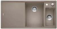 BLANCO AXIA III 6 S | Granitsp&uuml;le aus SILGRANIT tartufo | Einbauart: Einbau von Oben