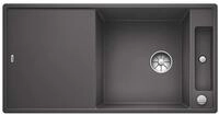 BLANCO AXIA III XL 6 S-F | Granitsp&uuml;le aus SILGRANIT felsgrau | Einbauart: