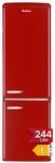 Amica KGCR 387 100 R Retro K&uuml;hl-/Gefrierkombination / Chili Red (Rot) / 181cm...