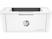 HP LaserJet Pro M15a Laserdrucker (Schwarzweiß Drucker, USB) weiß, A4