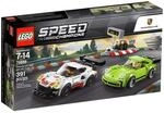 LEGO 75888 Speed Champions Porsche 911 RSR und 911 Turbo 3.0