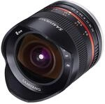 Samyang MF 8mm F2.8 Fisheye II APS-C f&uuml;r Fuji X - 180&deg; Bildwinkel, manuelle