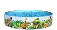 Bestway 55022B_02 - Fill 'N Fun Fixbecken Clownfish, 183 x 38 cm, BW55022,...