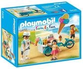 PLAYMOBIL Family Fun 9426 Fahrrad mit Eiswagen, ab 4 Jahren