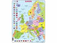 Larsen K2 Puzzle Europa I Politische Karte Europas, Deutsch Ausgabe I...