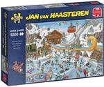 Jan Van Haasteren, Die Winterspiele, Puzzle 1000 Teile Erwachsene