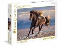 Clementoni 39420 Wildpferd – Puzzle 1000 Teile, Geschicklichkeitsspiel für...