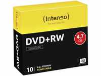 Intenso DVD+RW 10er Jewel Case 4x Speed DVD-Rohlinge