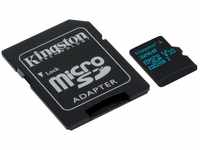 Kingston SDCG2/32GB Canvas Go microSD Karte (mit Adapter, Einfangen eines...