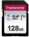 Transcend 128GB SDXC 300S Speicherkarte, UHS-I U1, V10, bis zu 100 MB/s | Ideal f&uuml;r