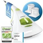 CLEANmaxx Milben Hand-Staubsauger vernichtet bis zu 99 Prozent Aller Milben 
