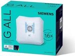 Siemens 16x Staubsaugerbeutel PowerProtect Typ G ALL VZ16GALL, 99,9%