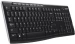Logitech K270 Kabellose Tastatur f&uuml;r Windows, 2,4 GHz kabellos, Standardgr&ouml;&szlig;e,