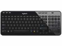 Logitech K360 Kompakte, Kabellose Tastatur für Windows, 2,4 GHz kabellos,