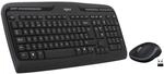 Logitech MK330 Kabelloses Tastatur-Maus-Set, 2,4 GHz Verbindung via Unifying