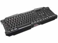 Trust GXT 280 LED Illuminated Gaming Tastatur DE schwarz