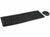Logitech MK270 Kabelloses Set mit Tastatur und Maus für Windows, US QWERTY-Layout -