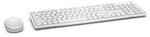Dell KM636, Wireless, Tastatur und Maus Set, German (QWERTZ), wei&szlig;