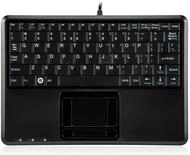 Perixx PERIBOARD-510HPLUS, Super Mini Tastatur schnurgebunden mit Touchpad und...