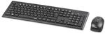 Hama Funk-Tastatur mit Maus Set (deutsches QWERTZ Tastenlayout, 12 Media-Tasten,