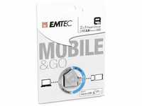 Emtec Dual USB2.0 Micro-USB T250 8GB