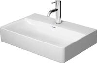 Duravit DuraSquare Waschtisch Compact, 60x40cm, 1 Hahnloch, ohne &Uuml;berlauf,