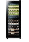 Haier WS49GDB Weink&uuml;hlschrank / 127.0 cm H&ouml;he/K&uuml;hlteil/Gefrierteil/UV