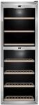 CASO WineComfort 126 Design Weink&uuml;hlschrank f&uuml;r bis zu 126 Flaschen (bis zu 310 mm
