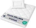 Julius Z&ouml;llner Kindersteppbett-Set Hygiena, Decke mit Kissen, waschbar 95&deg;C,