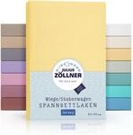 Julius Z&ouml;llner Jersey Spannbettlaken f&uuml;r Wiegen 90x40cm und Stubenwagen, 100%