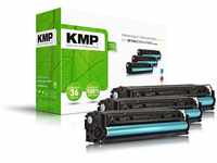 KMP H-T189CMY Toner Kombi-Pack ersetzt HP HP 312A (CF381A, CF383A, CF382A) Cyan,