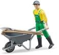 bruder 62610 - Figurenset Landwirt mit Zubeh&ouml;r - 1:16 Bauer, Spielzeugfigur, Mann,