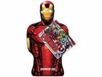 Avengers - Marvel Iron Man Shower Gel, 1er Pack (1 x 385 ml)