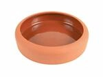 Trixie 60673 Keramiknapf mit abgerundetem Rand, 600 ml/&oslash; 19 cm, terracotta