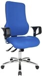 Topstar Drehstuhl Sitness 55 hellblau mit h&ouml;henverstellbaren Armlehnen