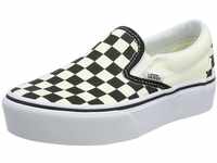 Vans Damen Classic Slip-on Platform Slip On Sneaker, Schwarz (Black and White