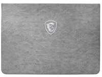 MSI Notebook-Schutzhülle für Msus Prestige PS42, 35,6 cm (14 Zoll), Grau