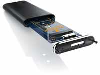 CSL - SSD Festplattengehäuse für M.2 Festplatten, USB 3.0 Case auf M.2...