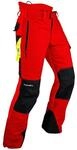 Pfanner&reg; Schnittschutzhose Klasse 2 24 m/s, Farbe:rot, Gr&ouml;&szlig;e:S
