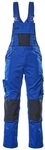 Mascot Latzhose "Augsburg" Gr&ouml;&szlig;e L82cm/C42, 1 St&uuml;ck, kornblau / schwarz,