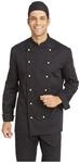 Kochjacke/CLEAN-DRES Farbe schwarz Gr&ouml;&szlig;e 48