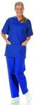 OP-Hose - Damen und Herren Hose mit Rundumgummizug - in vielen Farben, Royal - I