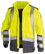 K&Uuml;BLER Workwear | SAFETY 7 Arbeitsjacke PSA 3 | warngelb/anthrazit | Gr&ouml;&szlig;e 46