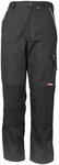 Planam bundbyxor kanvas 320, storlek 48, 1 st, svart, 2124048 schwarz