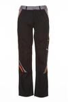 Planam Visline Bundhose Schwarz/Orange/Zink 24