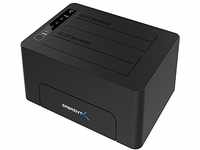 SABRENT 2 Bay Festplatten Docking Station USB A 5Gbps, 2,5" 3.5" SATA HDD und...