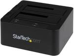 StarTech.com 2-fach USB 3.0 / eSATA Festplatten Dockingstation mit UASP f&uuml;r 2,5/3,5