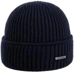 Stetson Parkman Strickm&uuml;tze Rippstrick Umschlag Made in Italy Damen Herren Herbst